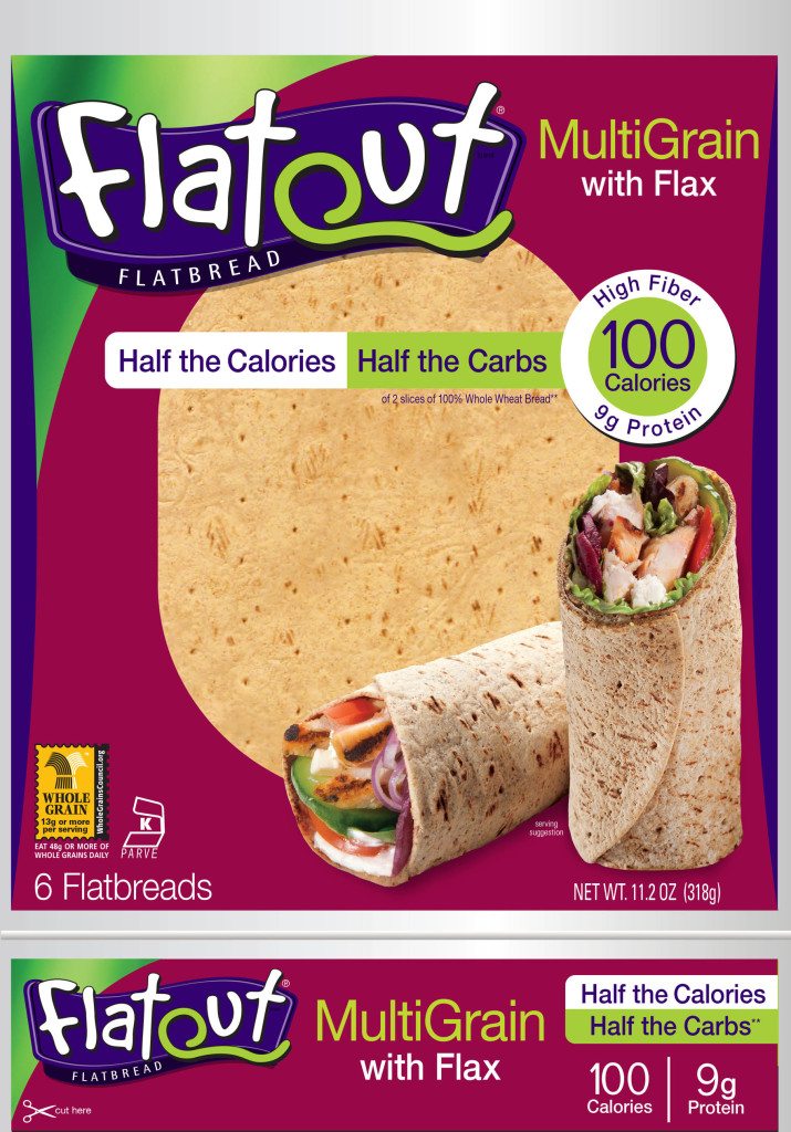 multiGrain with flax flat our flatbread