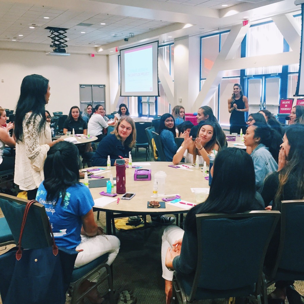 UCI Strong Girl Workshop Strong Movement Panhellenic Sorority Programming Sistershood Campus Clubs Irvine 1-min