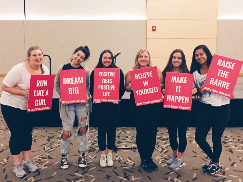 sorority panhellenic sisterhood programming strong girl workshop workout strong movement sonoma state 20