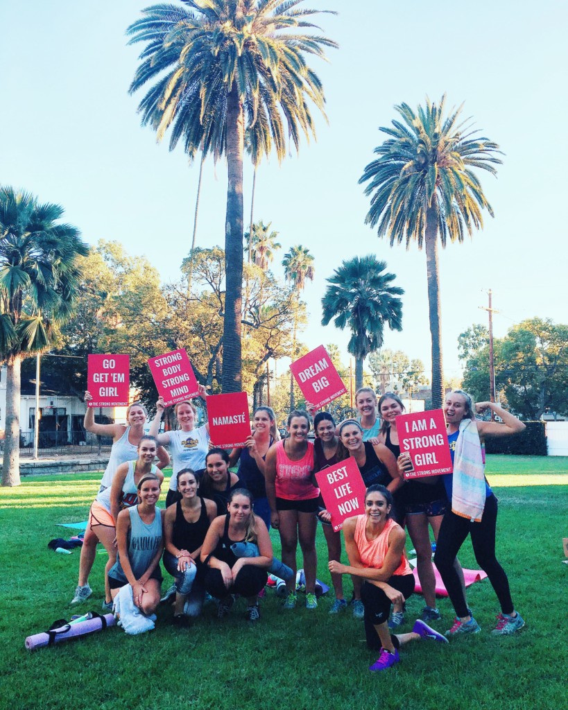 usc strong girl panhellenic sorority sisterhood programming the strong movement confident happy workshop booty abs workout-min