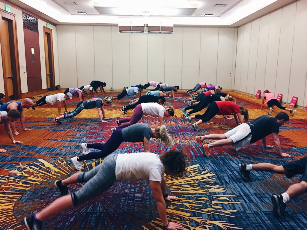 The Strong Movement Strong Girl Workshop Workout AFLV CENTRAL morning booty abs-min