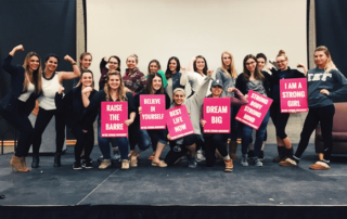Illinois Wesleyan University The Strong Movement Strong Girls on Campus Chapter Programming Sorority Sisterhood Events Workshop Women Steps Stronger More Confident Happier Panhellenic-min